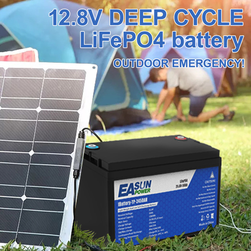 Easun Power 12V 100AH Lifepo4 Battery Grade A Cell +2000 Cycle Life Tax Free