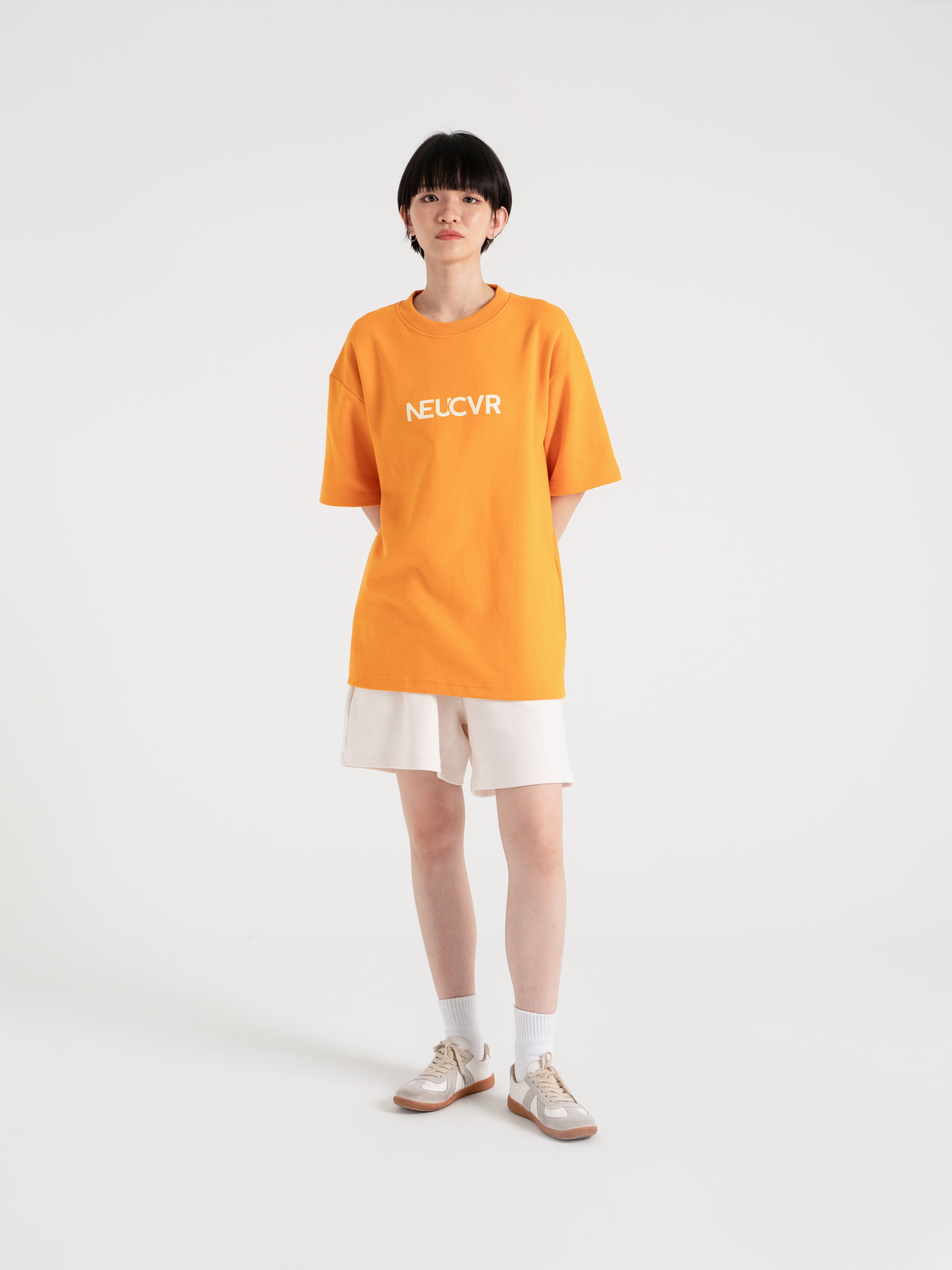 Neucvr Way - Essential Oversized Tee (Orange) Unisex