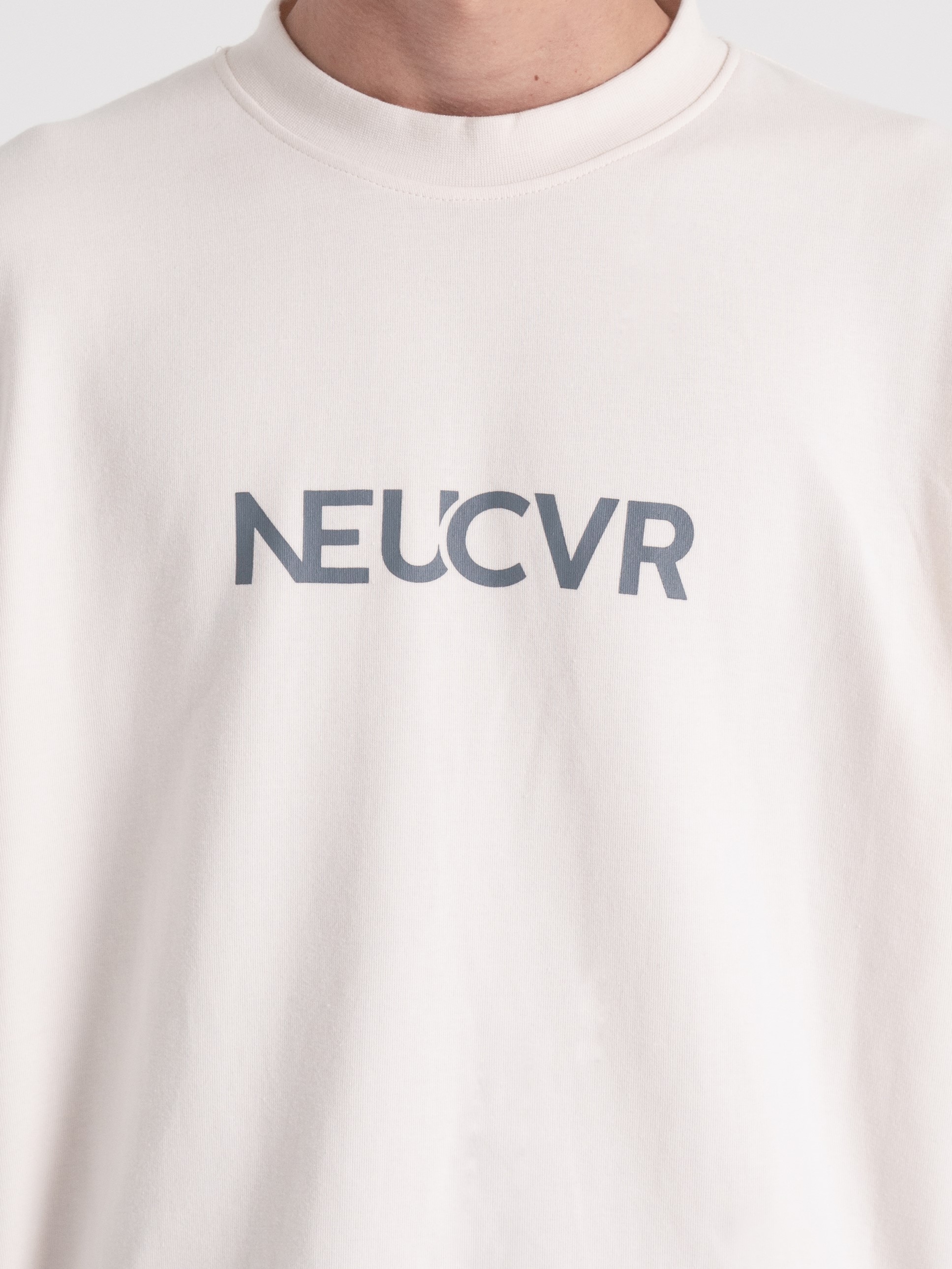 Neucvr Way - Essential Oversized Tee (Beige) Unisex