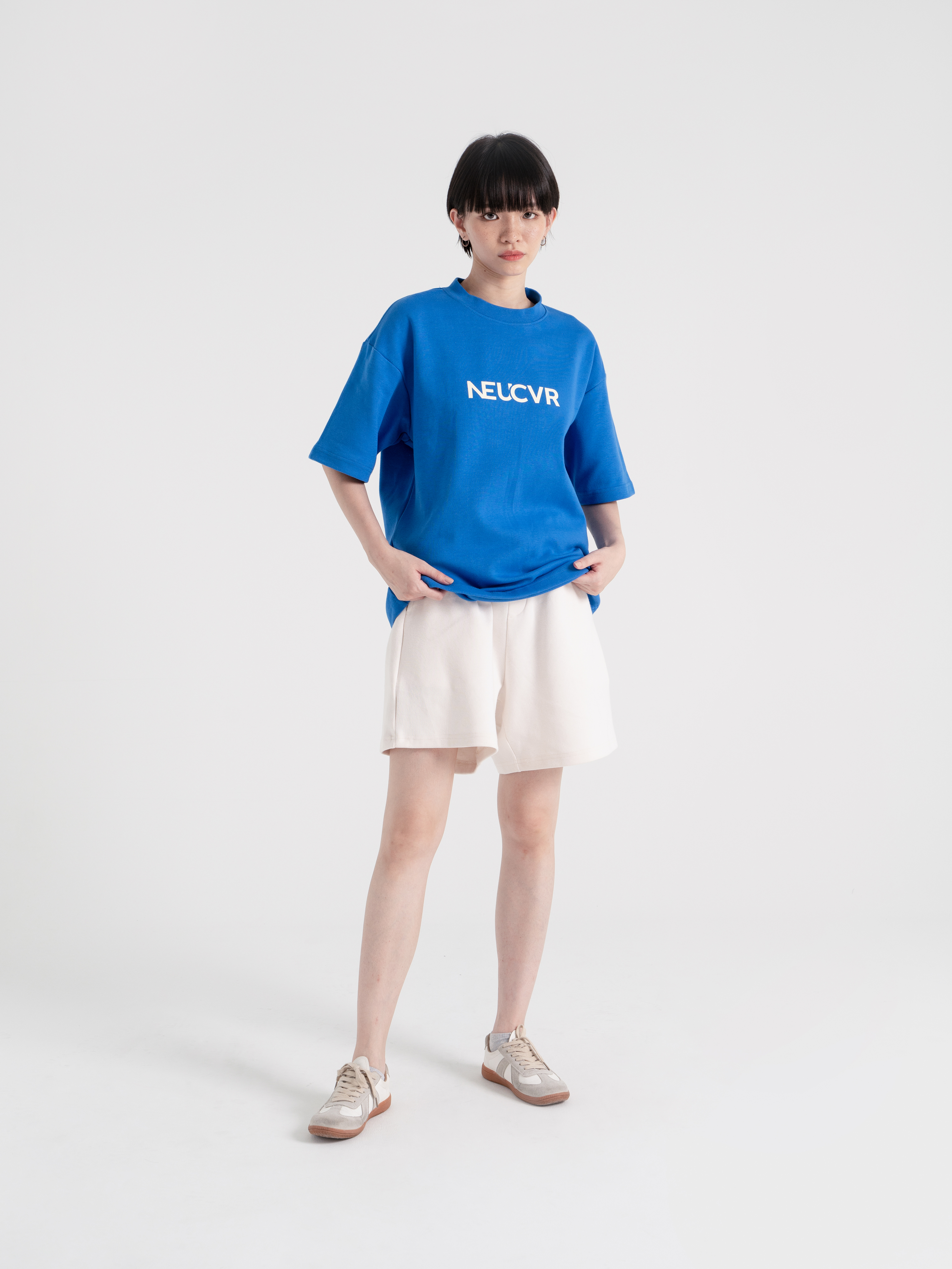 Neucvr Way - Essential Oversized Tee (Royal Blue) Unisex