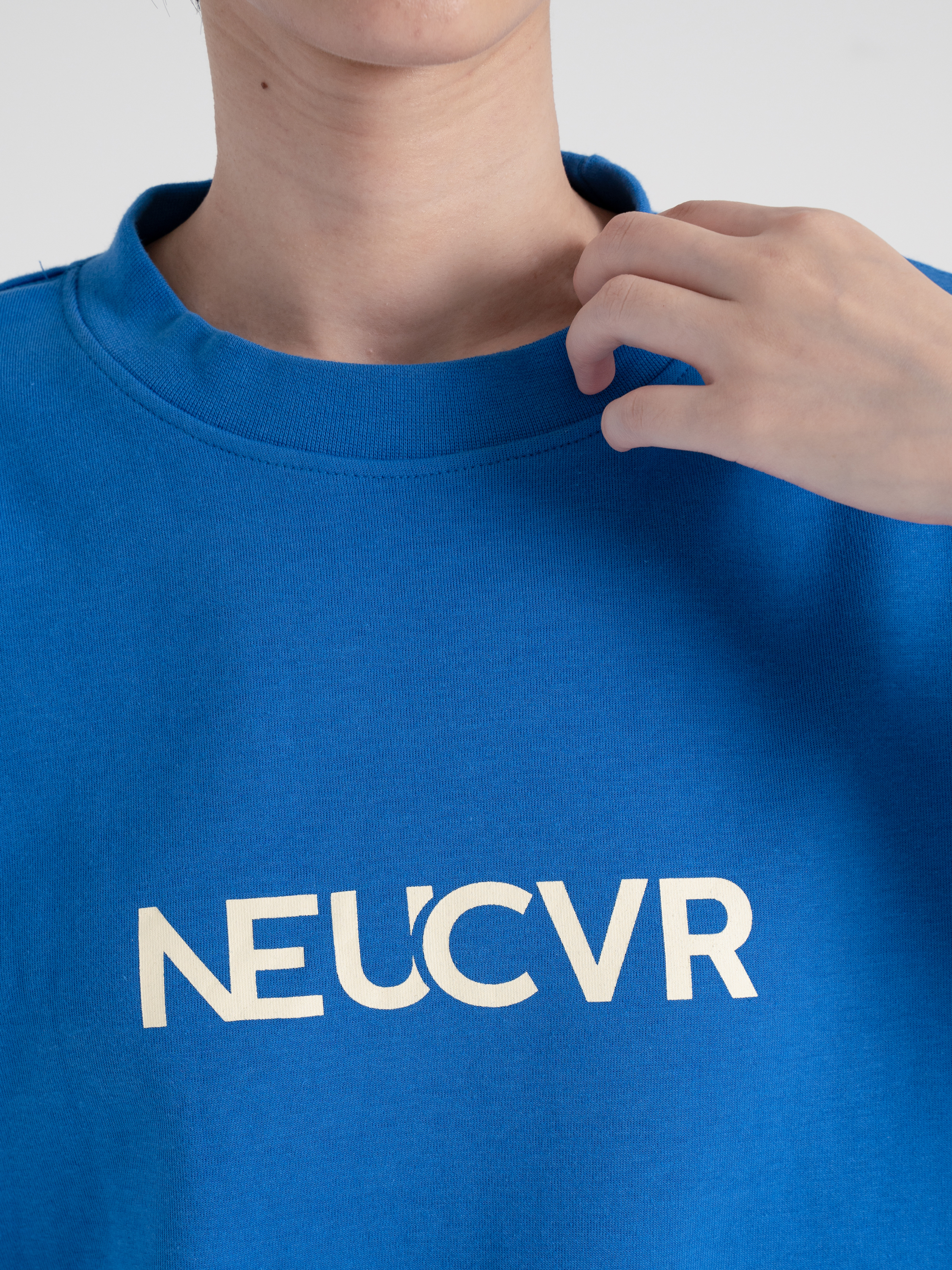 Neucvr Way - Essential Oversized Tee (Royal Blue) Unisex
