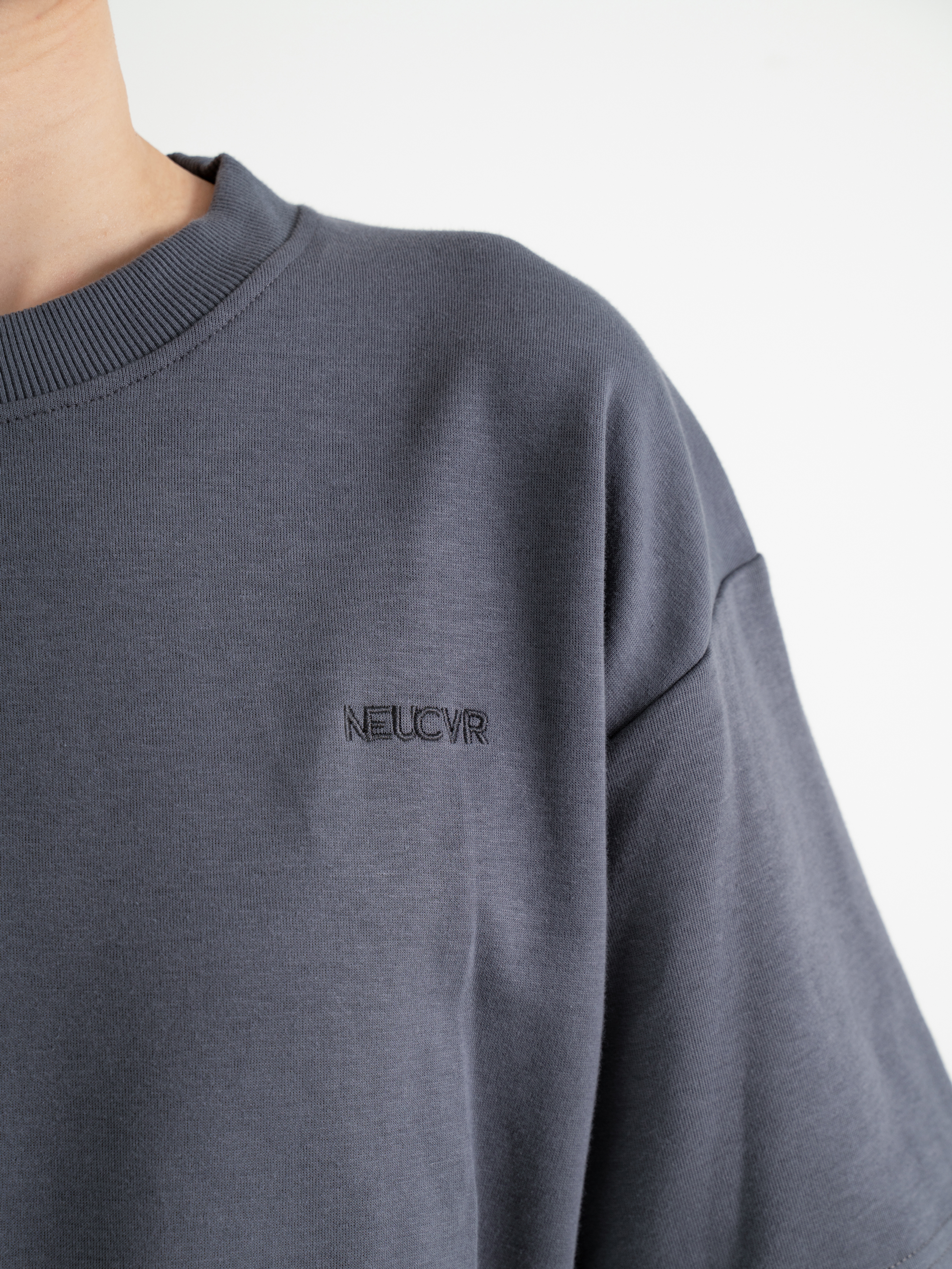 Neucvr Way - Embroid Tee (Grey) Unisex