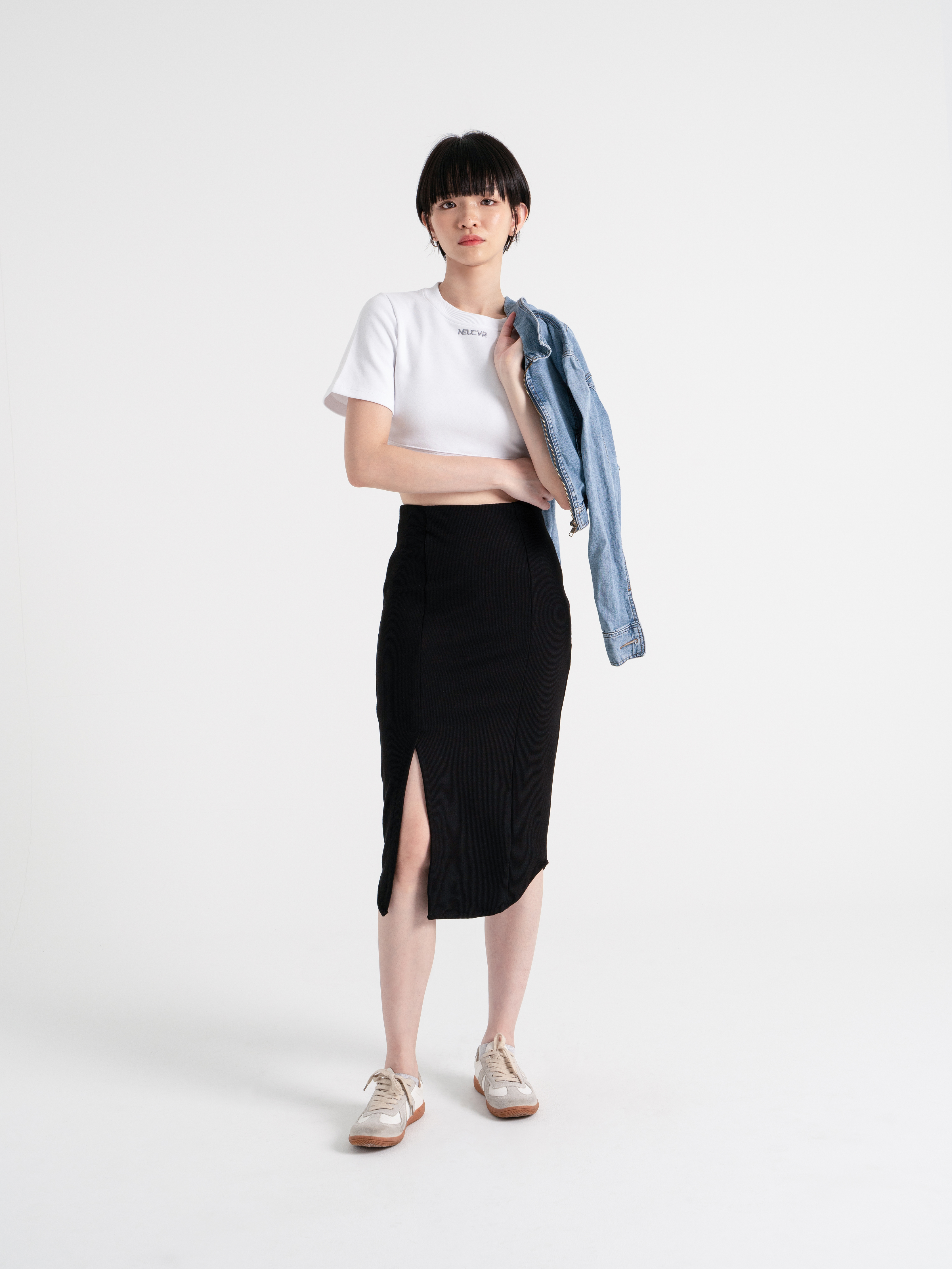 Neucvr Way - Crop Tee (White)