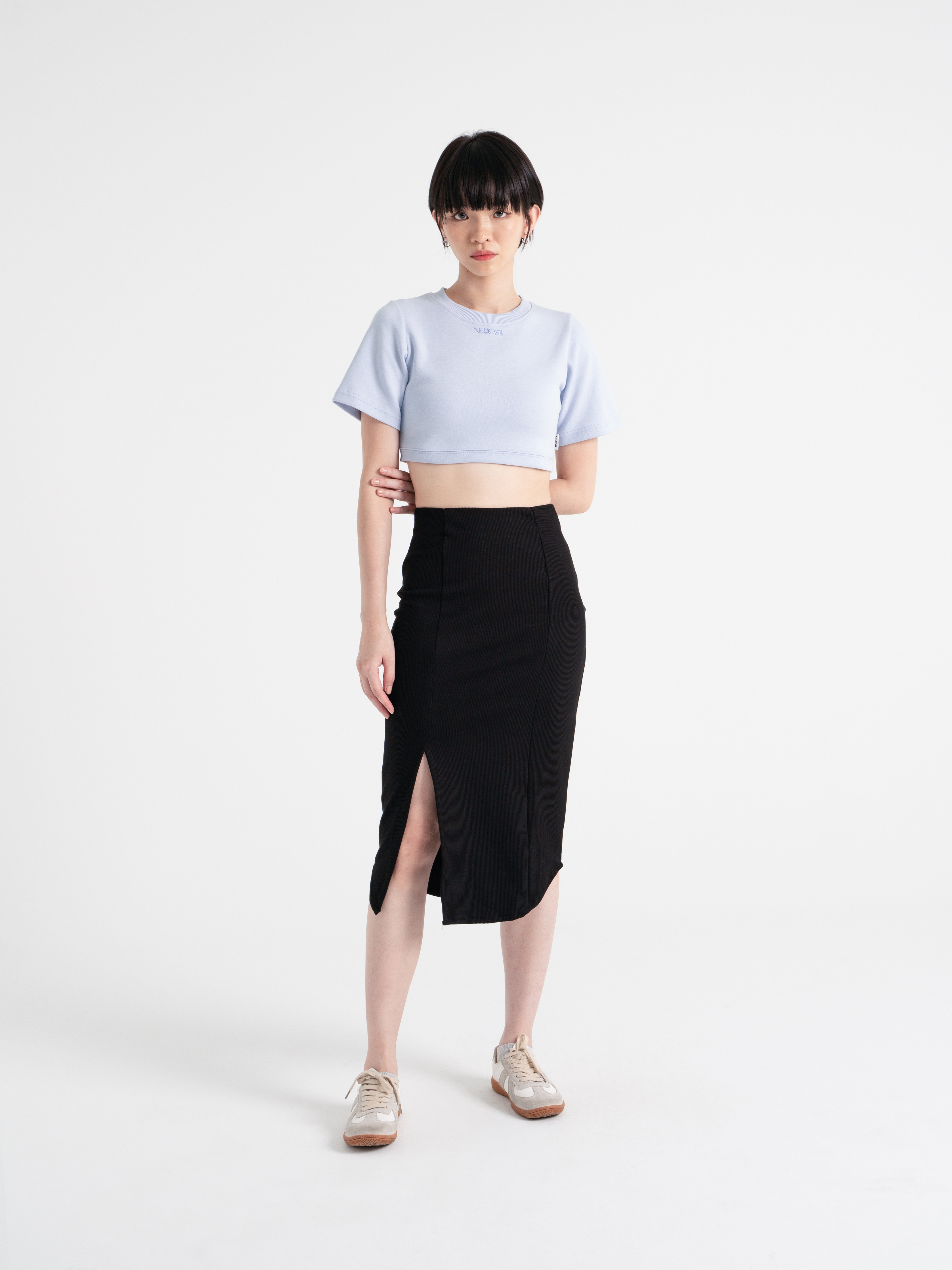 Neucvr Way - Crop Tee (Purple Blue)