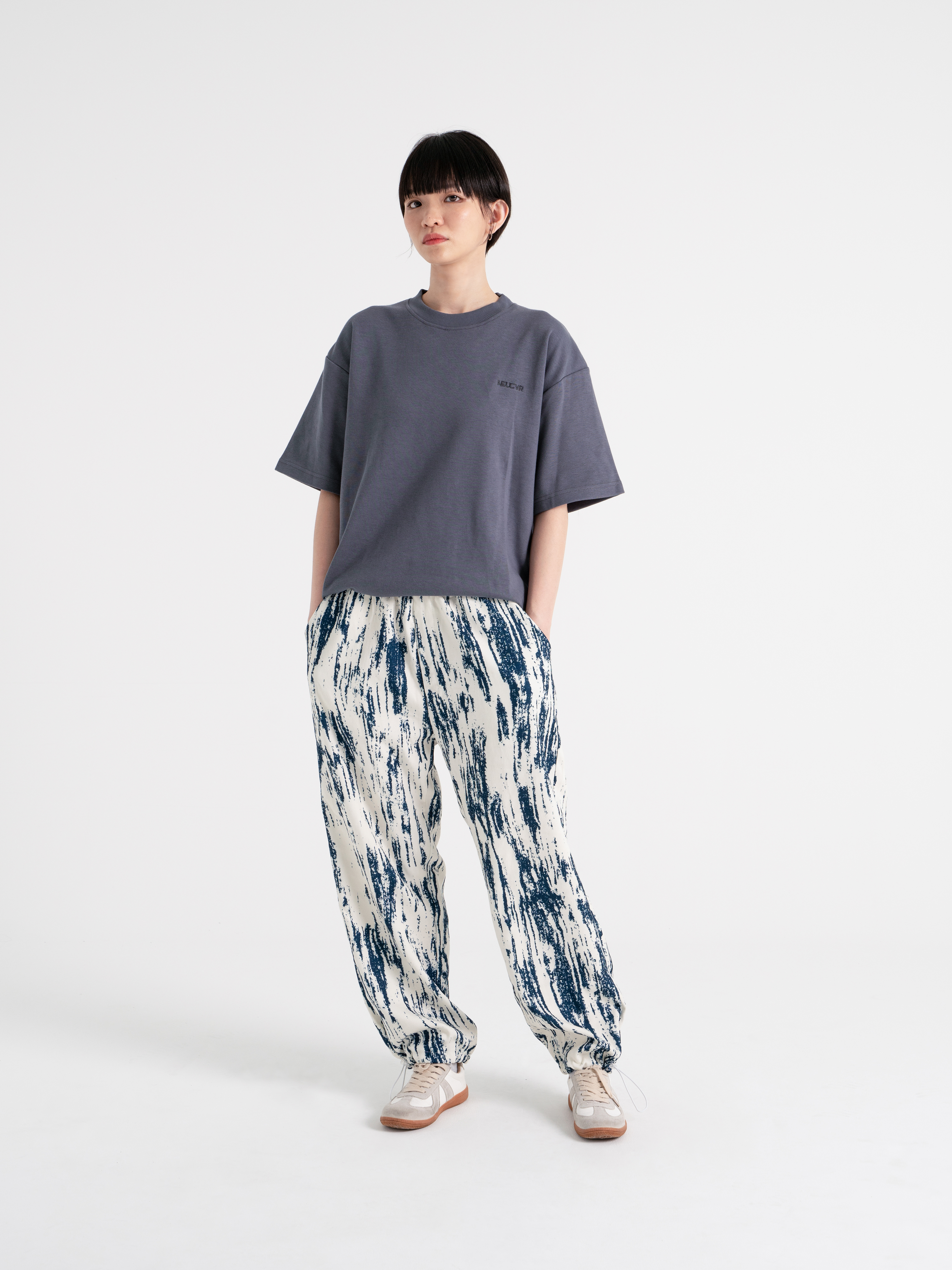 Neucvr Way - Embroid Tee (Grey) Unisex