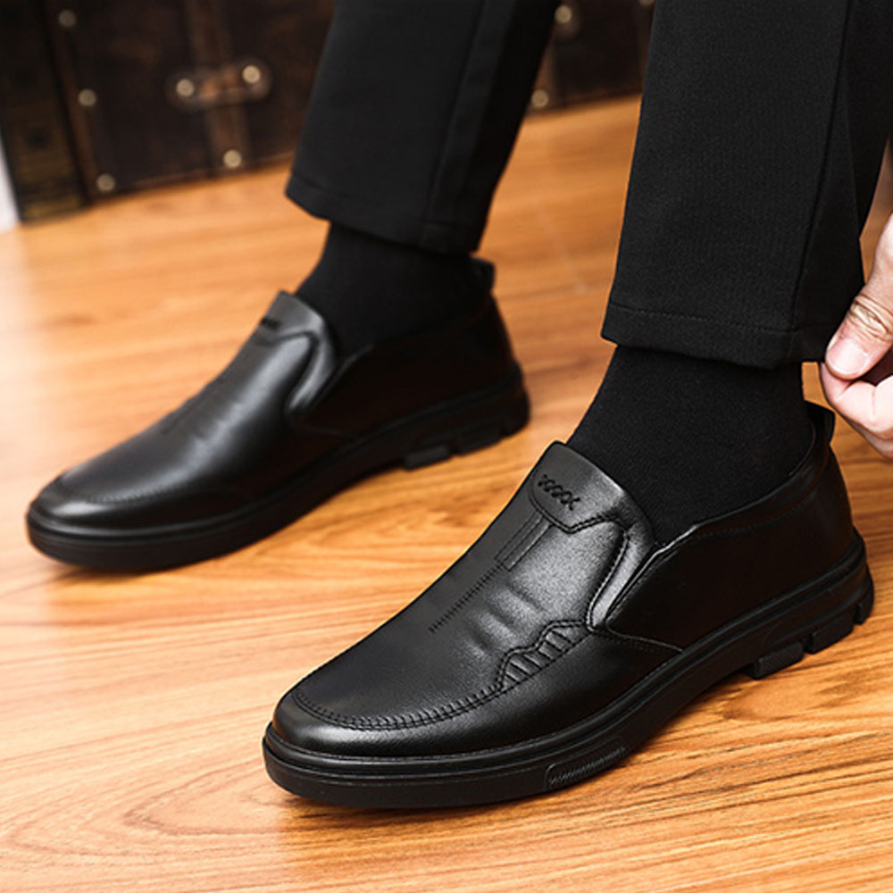 New men's casual leather shoes