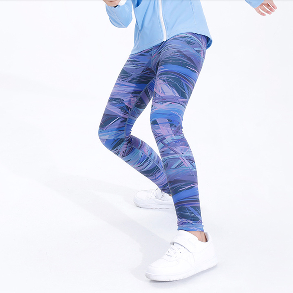 Reemelody™ New Parent-Child Printed Stretch Sports Yoga Pants