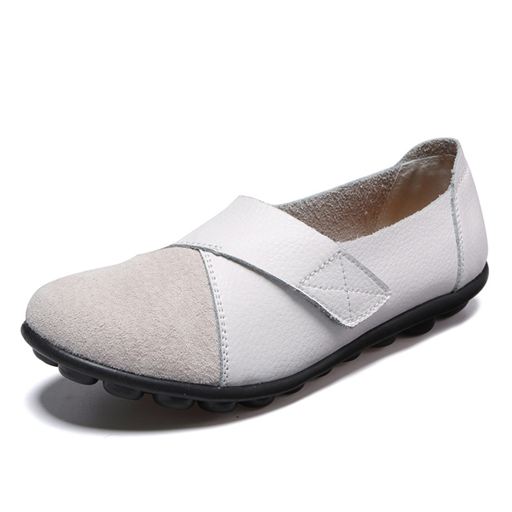 Reemelody Velcro Comfort Leather Casual Shoes