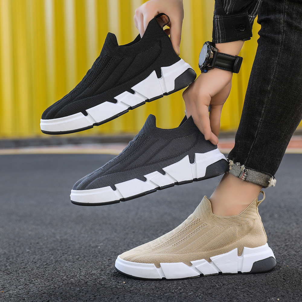 Reemelody New Arrival Breathable Socks Shoes Trendy Slip On Sneakers Casual Shoes