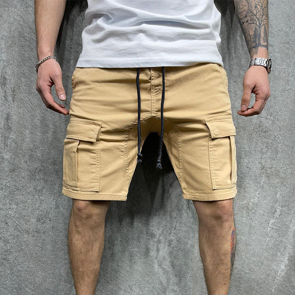 Reemelody™ New summer men's casual multi-pocket cargo shorts