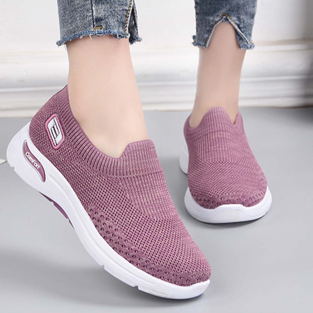 Reemelody Spring and summer new comfortable light soft sole socks shoes casual shoes