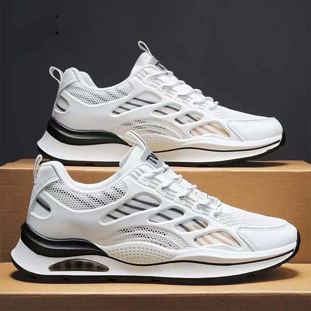 Reemelody Summer new men's trendy air cushion lace-up sneakers