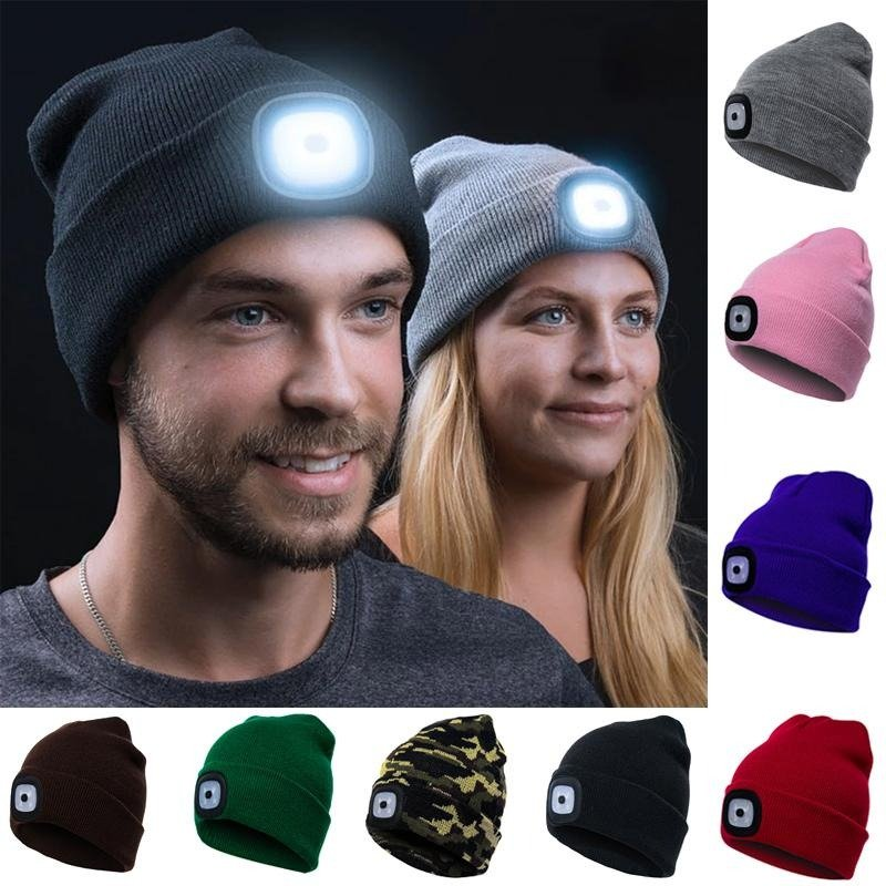 Reemelody™ Knitted cap with led