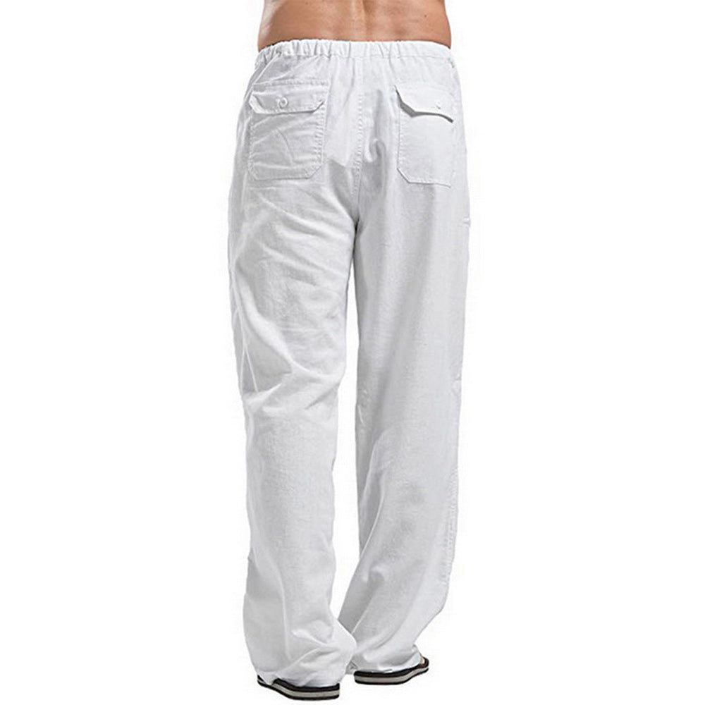 Reemelody Linen leisure trousers for men