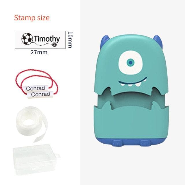 Custom-Made Baby Name Stamp DIY For Children Name Seal Student Clothes Chapter Not Easy To Fade Security Name Stamp Sticker - kfst.inc
