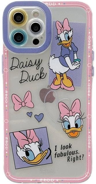 Transparent TPU Cute Disney Stitch Phone Case for iPhone 12 13 Pro Max 11 XS Max XR Colorful Lens Protective Cover Kawaii - kfst.inc