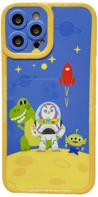 Transparent TPU Cute Disney Stitch Phone Case for iPhone 12 13 Pro Max 11 XS Max XR Colorful Lens Protective Cover Kawaii - kfst.inc