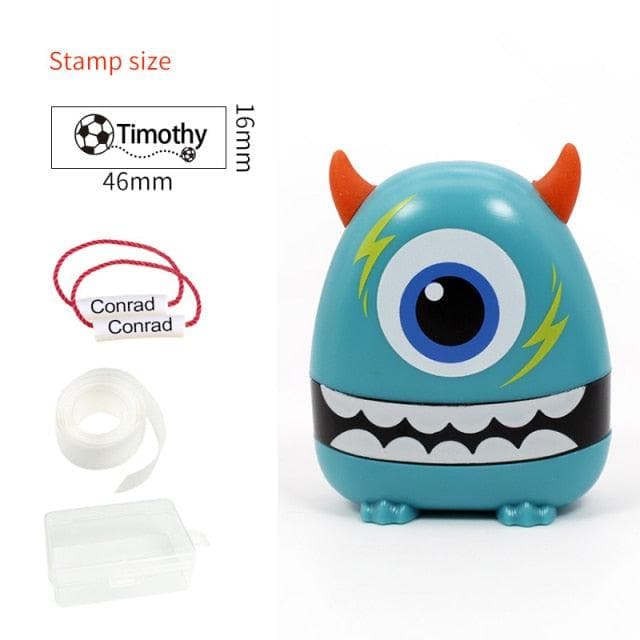 Custom-Made Baby Name Stamp DIY For Children Name Seal Student Clothes Chapter Not Easy To Fade Security Name Stamp Sticker - kfst.inc