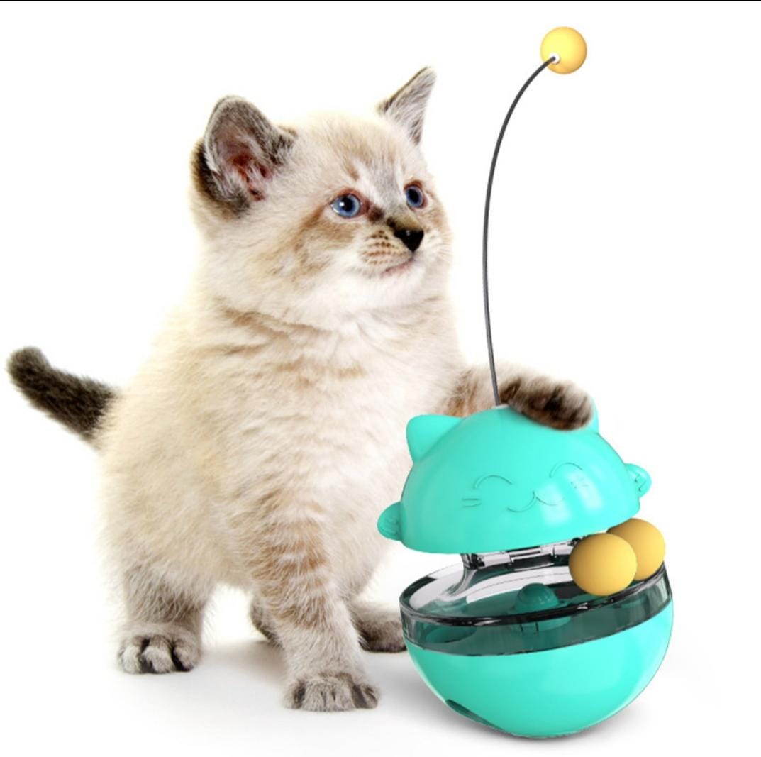 treat dispensing cat toy