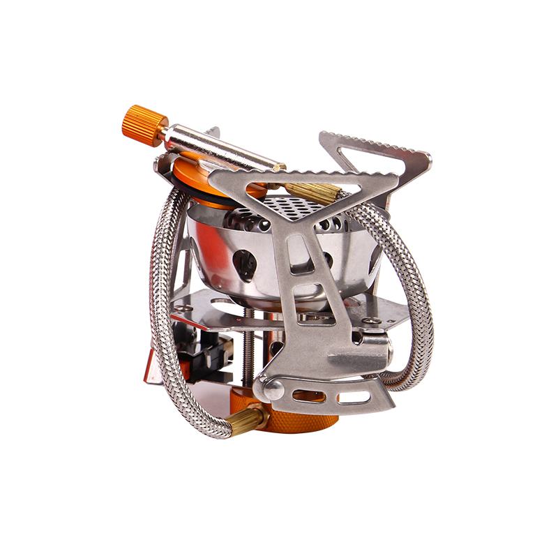Discovery Outdoor Mini Stove Gas Stove Portable Folding Cassette Stove Camping Stove Picnic Cooking Water Cooker DF76612