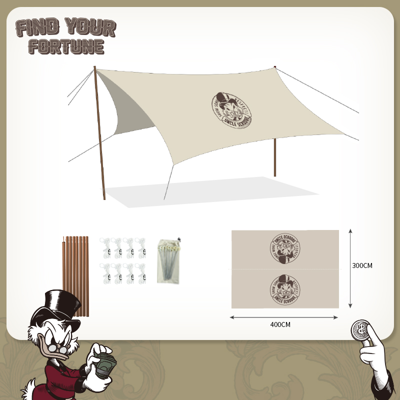 Mesuca & Disney Fortune Duck Outdoor Camping Products
