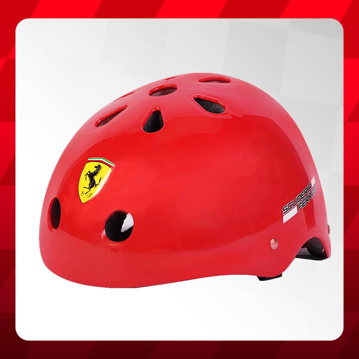 Mesuca Ferrari FAH5 Children's Roller Skating Helmet