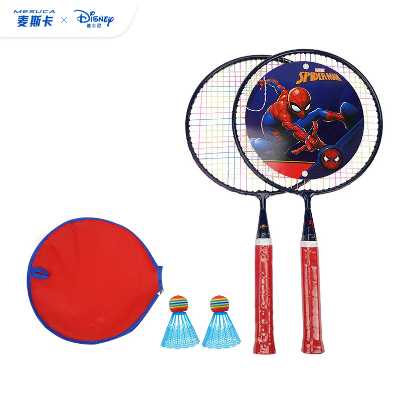 Mesuca Marvel Spider Man Round Racket Badminton Racket Table Tennis Racket 71628