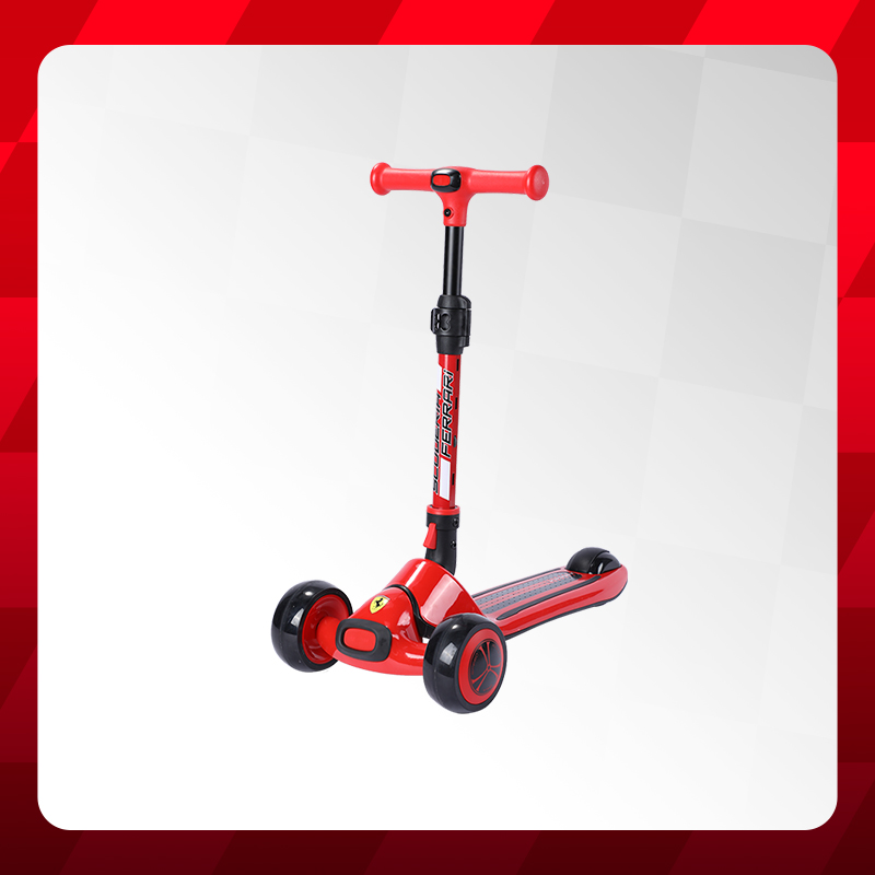 Ferrari Foldable Twist Scooter 2 in 1 Height Adjustable for Kids FXK29