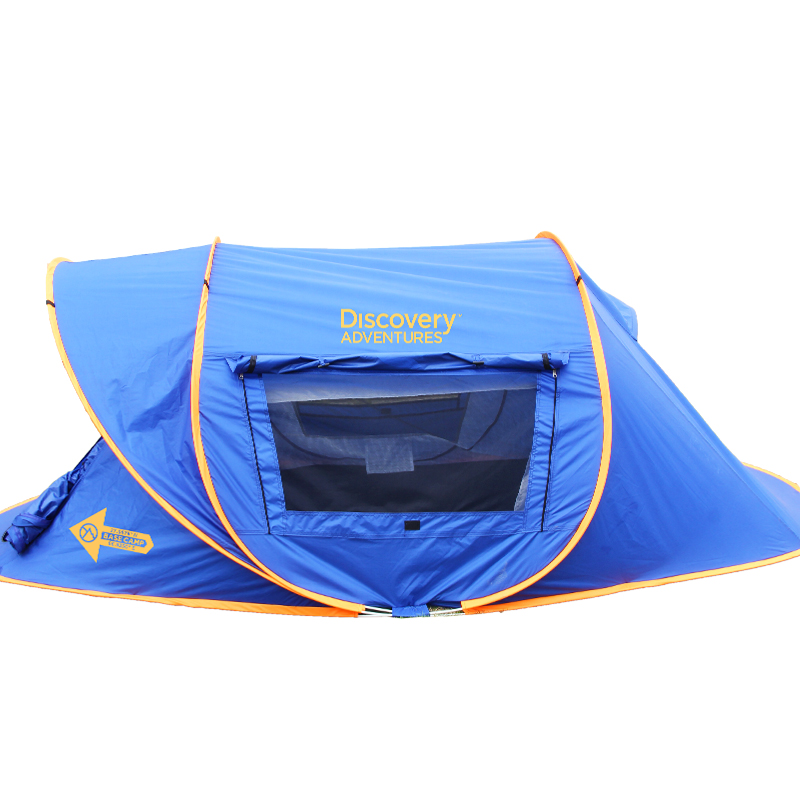 DISCOVERY ADVENTURES POP UP CAMPING TENT 2 PERSONS (UV 30+)