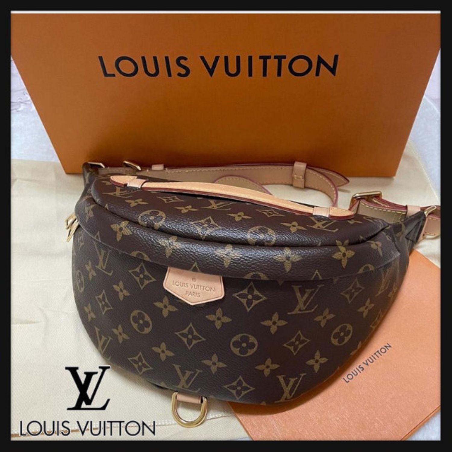 大人気】ルイヴィトン☆バムバッグ ☆モノグラム ボディバッグ (Louis Vuitton/ショルダーバッグ・ポシェット) M43644【BUYMA】