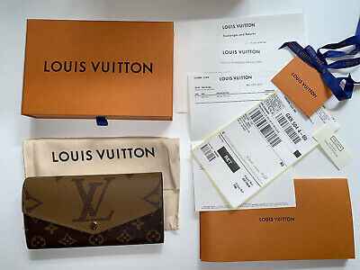 Authentic Louis Vuitton Monogram Reverse Sarah wallet classic! (With  Receipt) | eBay
