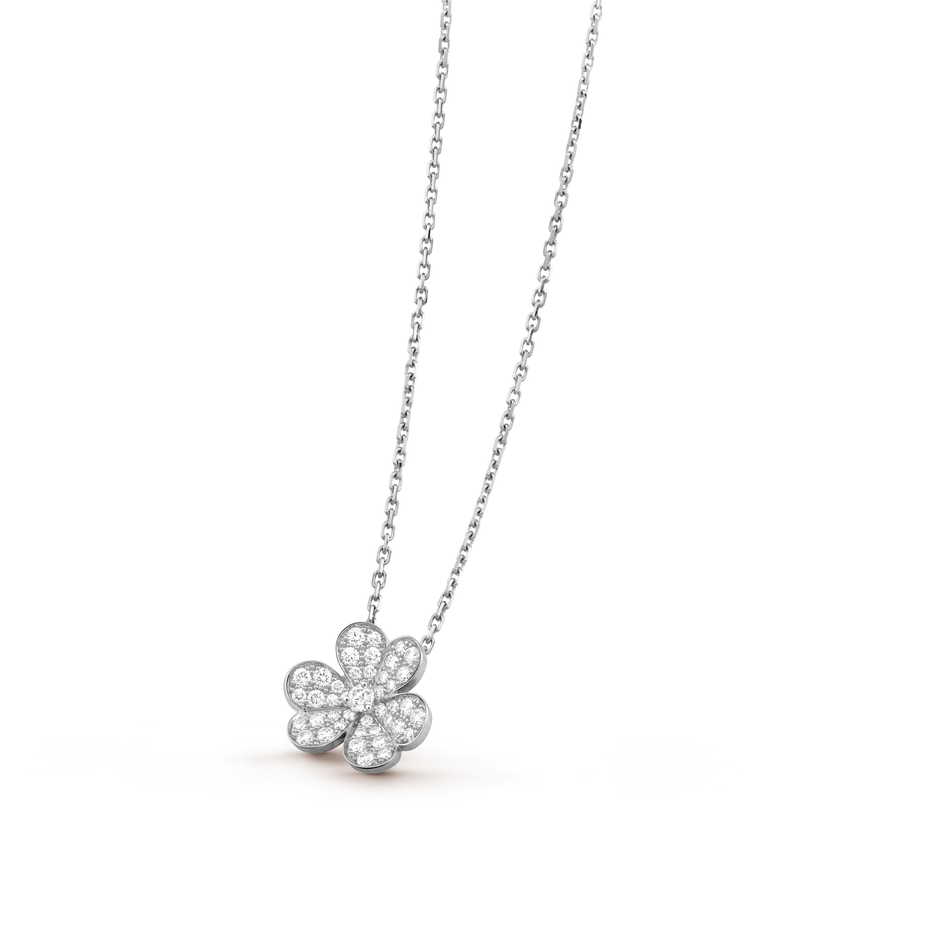 フリヴォル ペンダント、スモールモデル, ホワイトゴールド, ダイヤモンド: 43 石, 0.81 カラット, Three Fourth, Jewelry Pendent