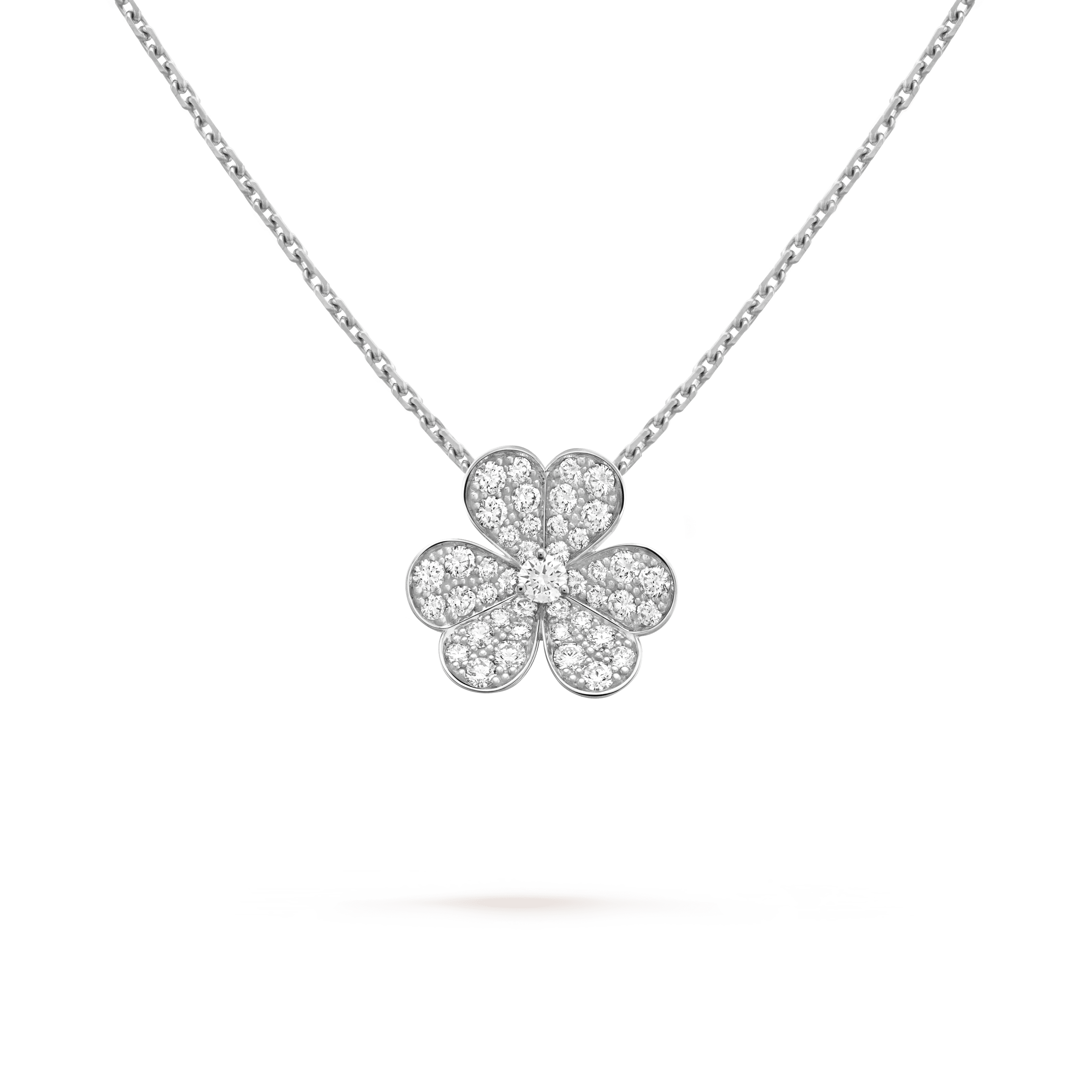 フリヴォル ペンダント、スモールモデル, ホワイトゴールド, ダイヤモンド: 43 石, 0.81 カラット, Detail, Jewelry Pendent