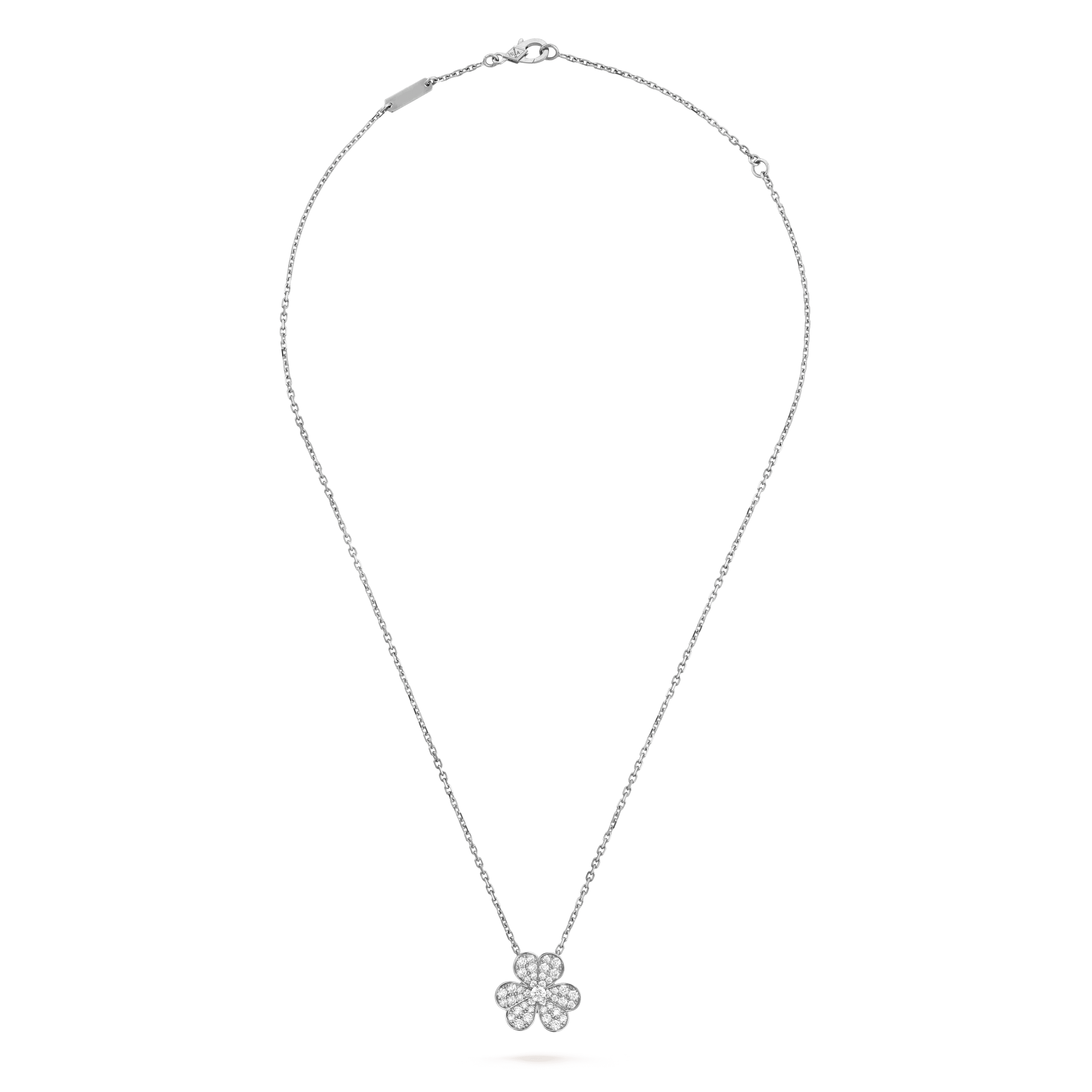 フリヴォル ペンダント、スモールモデル, ホワイトゴールド, ダイヤモンド: 43 石, 0.81 カラット, Front, Jewelry Pendent