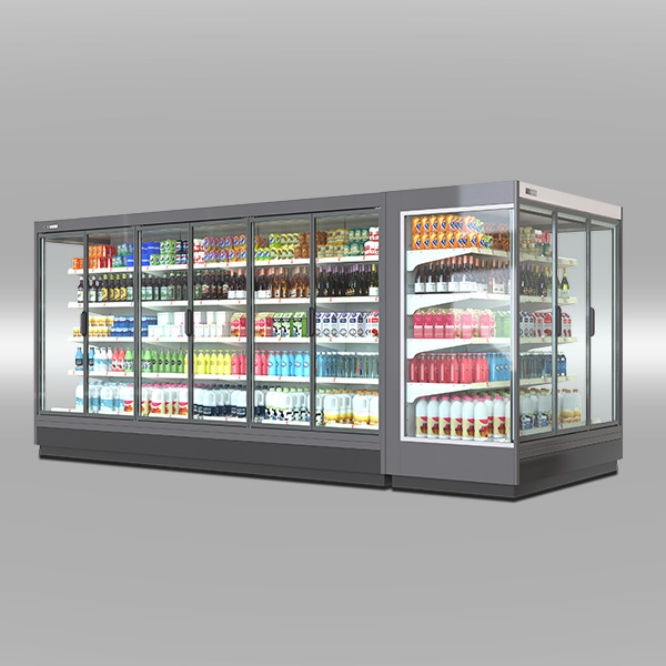 Remote closed multideck chiller