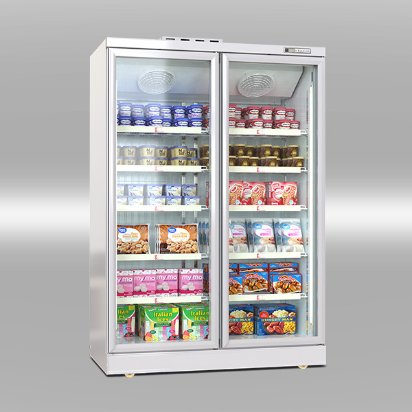Luxury remote showcase freezer