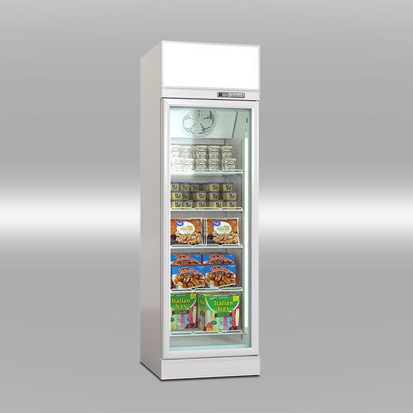 Luxury top mount showcase freezer