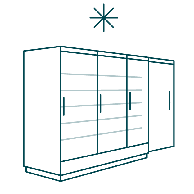 Walk-In Showcase Cold Room