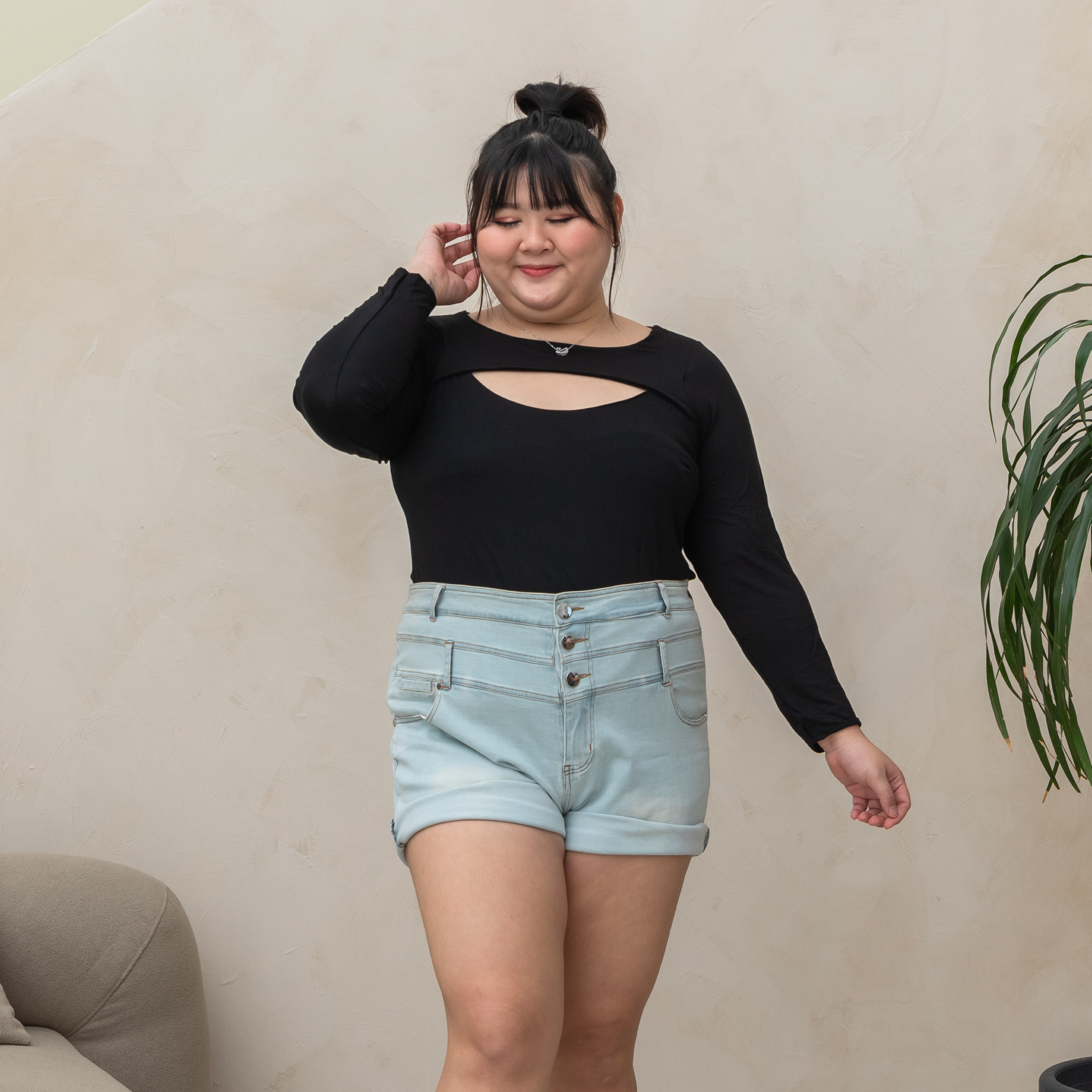 LASSIE MASSON TOP-Juneoesque-Plus Size Clothing