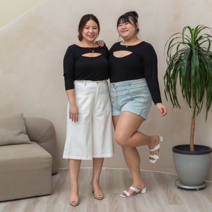 LASSIE MASSON TOP-Juneoesque-Plus Size Clothing