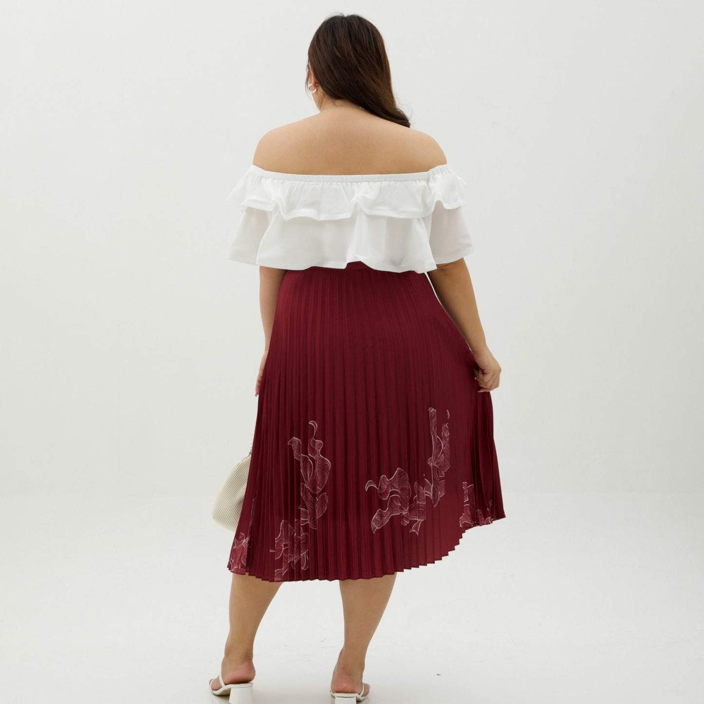 GOLDIE ABUNDANCE SKIRT (NIAN NIAN YOU YU)-Juneoesque-Plus Size Clothing