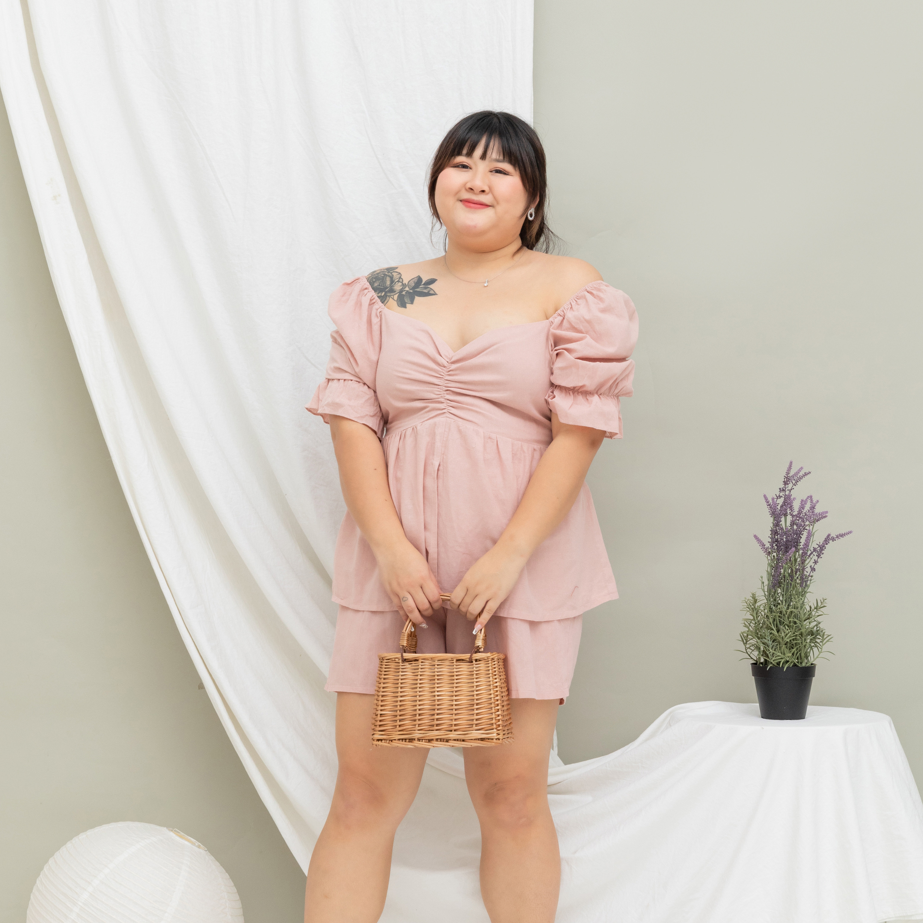 SABLE CLARISSA CO-ORD - PINK