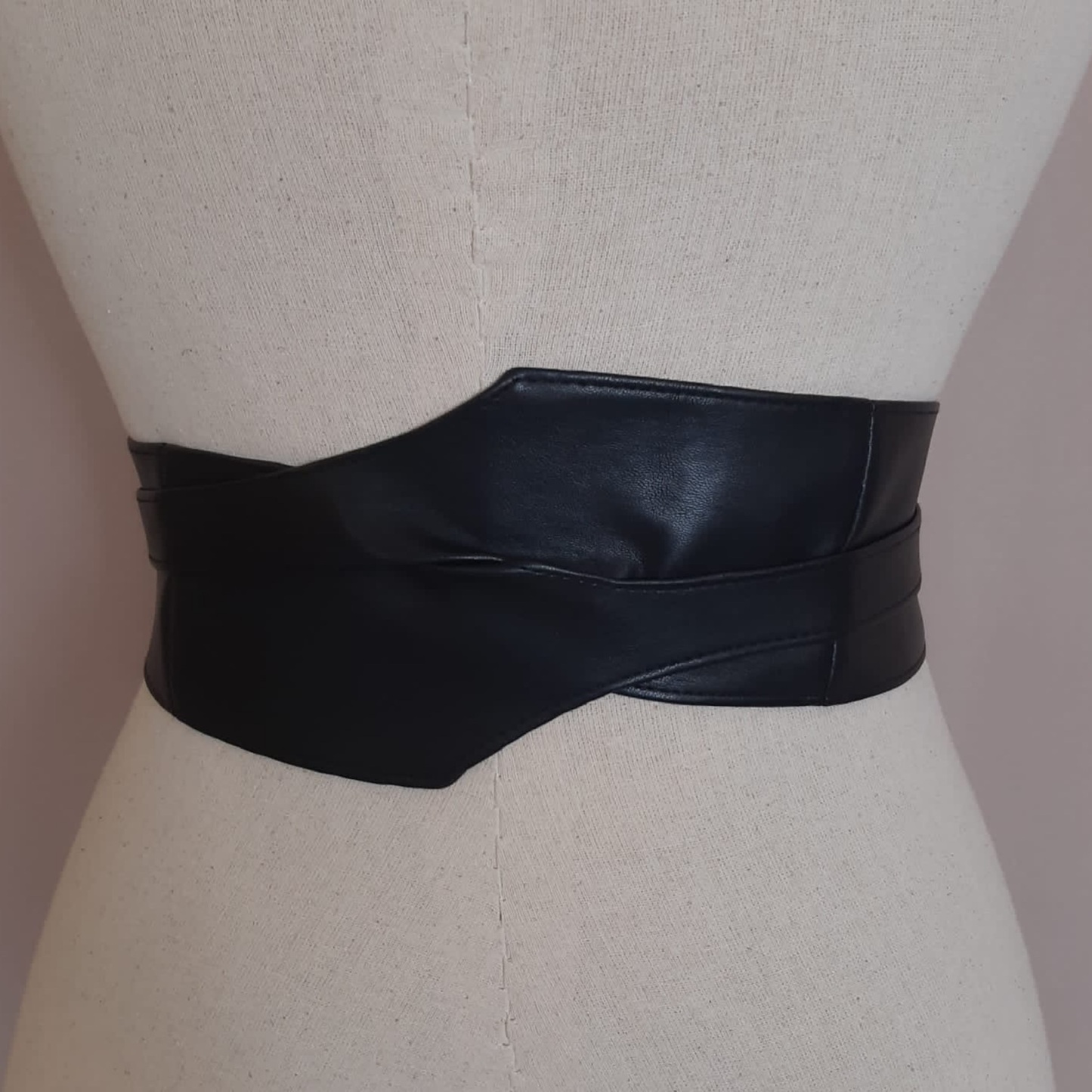 HALEY DHARNI BELT - BLACK-Juneoesque-Plus Size Clothing
