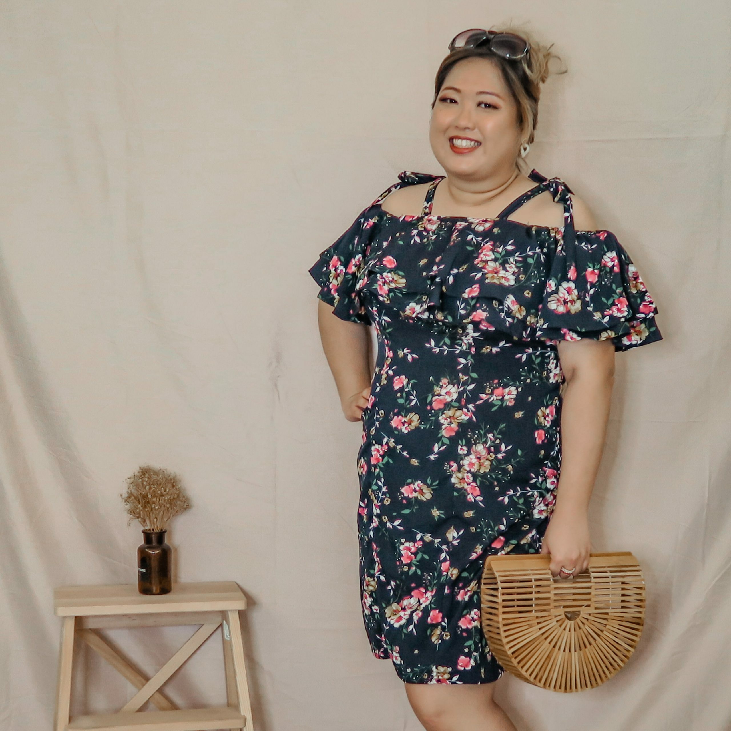 EMILY SERENE DRESS – NAVY BLUE
