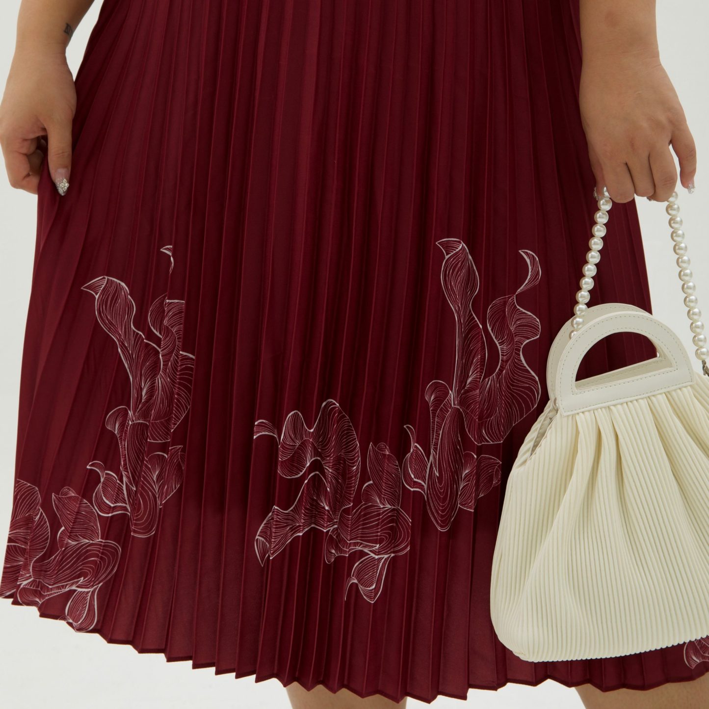 GOLDIE ABUNDANCE SKIRT (NIAN NIAN YOU YU)-Juneoesque-Plus Size Clothing