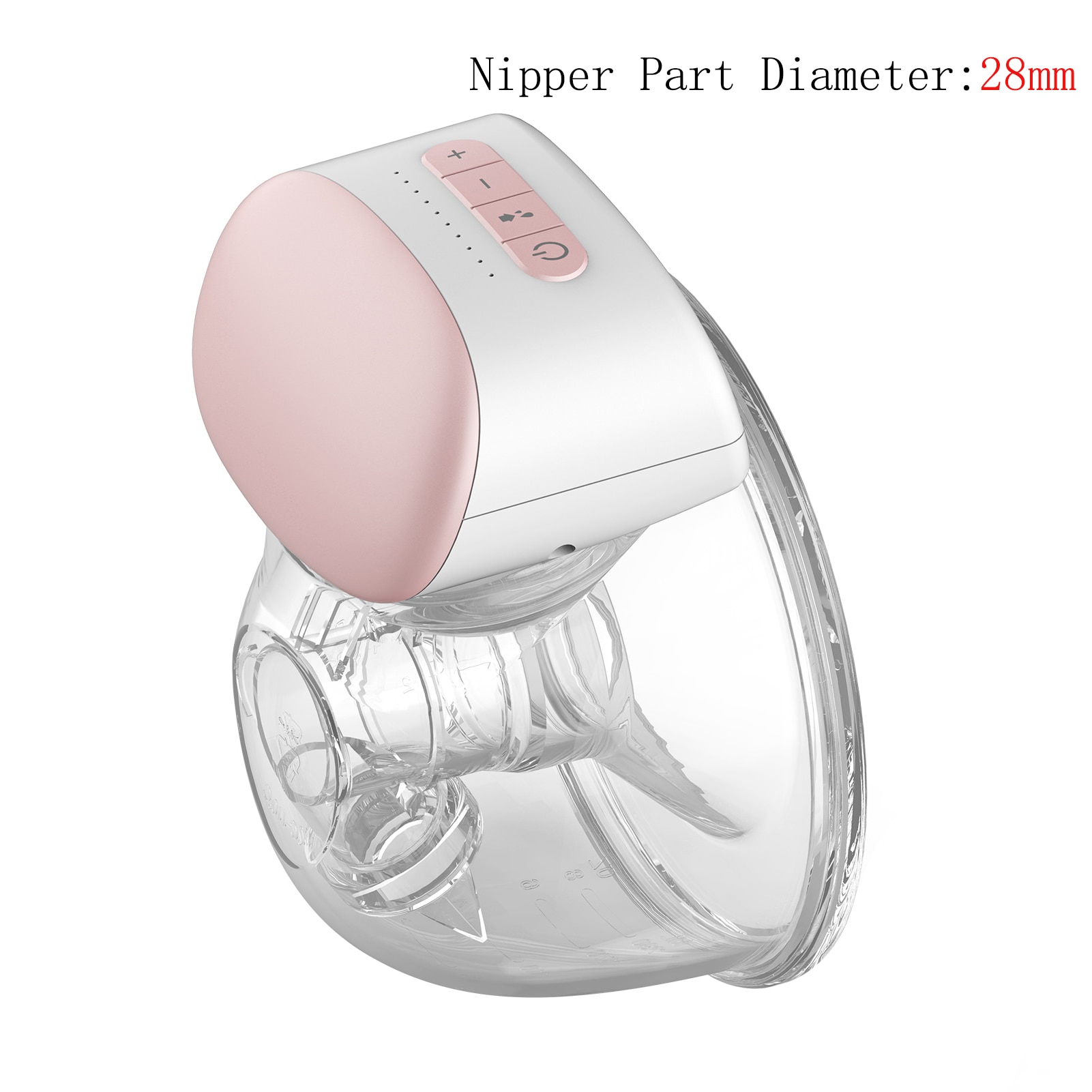 2/1pcs YOUHA Wearable Breast Pump Hands Free Electric Portable Wearable Breast Pumps BPA-free Breastfeeding Milk Collector