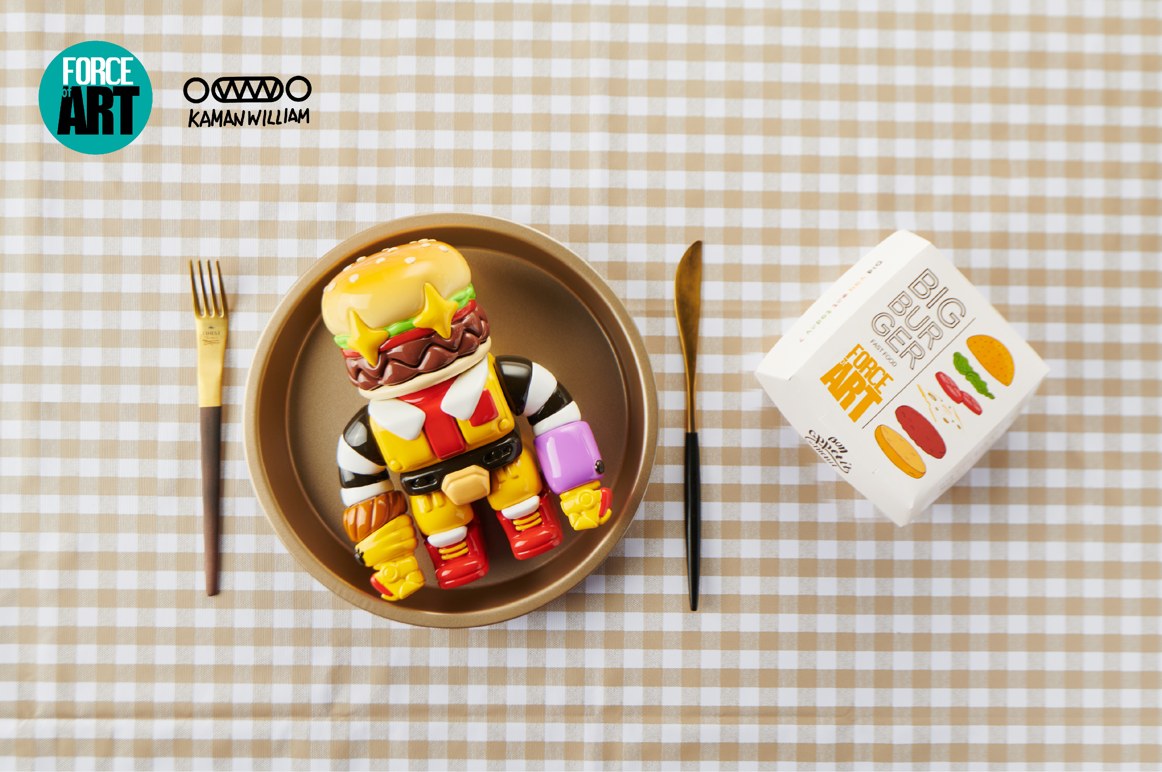 Force of Art X Panda King Emotional Fortune Cat