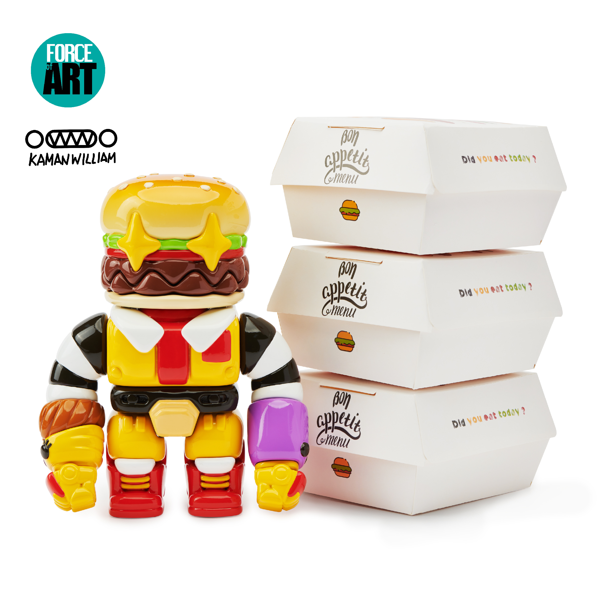 Force of Art X Panda King Emotional Fortune Cat