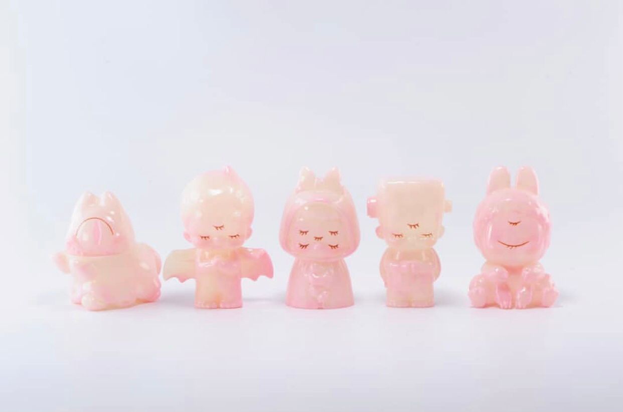 ABAO LITTLE MONSTER 'CANDY PUPPETS' - FULL SET OF FIVE FIGURES