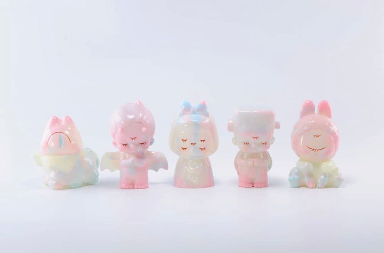 ABAO LITTLE MONSTER 'CANDY PUPPETS' - FULL SET OF FIVE FIGURES